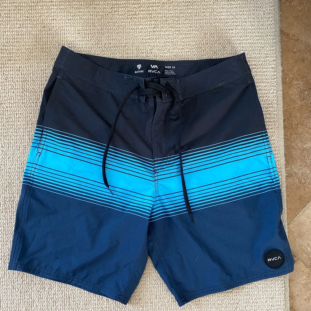 Men’s RVCA Swim Trunks/Board Shorts sz 33